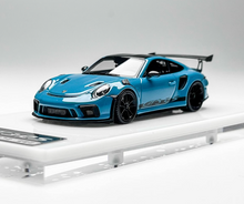 Load image into Gallery viewer, 1:64 CL Blue GT3 RS 991.2 Racing Sports Model Diecast Resin Car New Collection