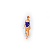 Load image into Gallery viewer, 1:64 Painted Figure Mini Model Miniature Resin Diorama Sand Swimming Suit Lady