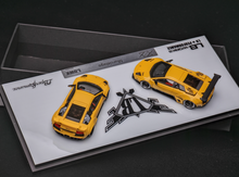 Load image into Gallery viewer, 404Error 1:64 Yellow Murcielago LP640 LBWK Model Diecast Resin Car Set New Collection