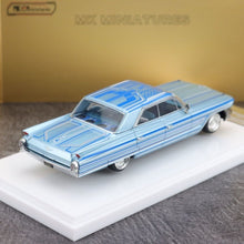 Load image into Gallery viewer, MK 1:64 Blue Decal Deville Muscle Classic Sport Model Diecast Metal Car New Collection