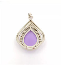 Load image into Gallery viewer, Nature Jade Lotus Pendant Necklace Gift Jewelry charm Blessing Lucky Fortune
