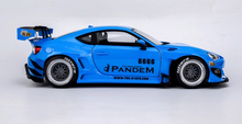 Load image into Gallery viewer, DCN 1:18 JDM Blue GR86 Pandem Widebody Sports Model Diecast Metal Car New