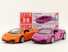 Load image into Gallery viewer, CCA 1:43 Gallardo LP560-4 Racing Sports Model Toy Diecast Metal Car BN