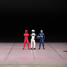 Load image into Gallery viewer, 1:64 Painted Figure Model Miniature Resin Diorama Sand Racer Racing People Man New
