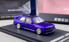 Load image into Gallery viewer, Mortal 1:64 Purple E30 M3 Coupe Sports Model Diecast Metal Car New Collection