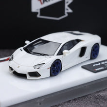 Load image into Gallery viewer, Tardis 1:64 White Aventador LP700-4 Sports Model Diecast Resin Car New Collection