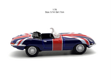 Load image into Gallery viewer, 1:76 Blue Flag Jaguar E Type Convertible Sports Model Diecast Metal Car New Collection