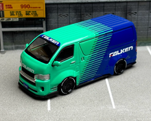 Load image into Gallery viewer, Tarmac 1:64 JDM Hiace Falken Delivery Van Sports Model Diecast Metal Car New Collection