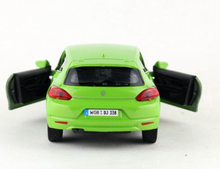 Load image into Gallery viewer, WELLY 1:36 Green Scirocco Hatchback Racing Sports Model Diecast Toy Metal Car