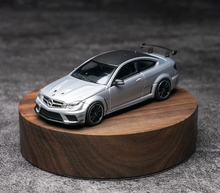 Load image into Gallery viewer, CG 1:64 Silver C63 BS Coupe W204 Widebody Sports Model Diecast Metal Car New Collection