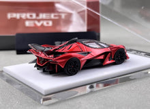 Load image into Gallery viewer, DMH 1:64 Red Project Evo Racing Sports Model Diecast Metal Car New Collection