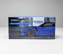 Load image into Gallery viewer, Tarmac 1:64 Blue VeilSide FFZ400 Fairlady Z Sports Model Diecast Metal Car New Collection
