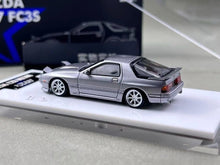 Load image into Gallery viewer, ATS 1:64 Silver RX7 FC FC3S MK2 Hatchback Sports Model Diecast Metal Car New Collection