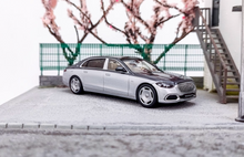 Load image into Gallery viewer, ARBox 1:64 Silver 2021 S680 Maybach Luxury Sedan Model Diecast Metal Car New