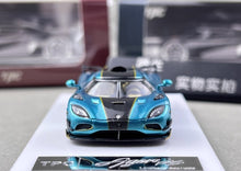 Load image into Gallery viewer, TPC 1:64 Blue Agera RS Racing Sports Model Diecast Metal Car New Collection