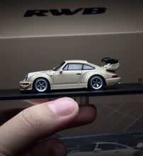 Load image into Gallery viewer, TM 1:64 GTShow Beige RWB 964 Classic Sports Model Diecast Metal Car New Collection