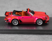 Load image into Gallery viewer, RM 1:64 Pink Singer 930 Turbo Study Convertible Model Diecast Metal Car New Collection