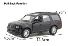 Load image into Gallery viewer, CCA 1:43 2015 Navigator SUV Sports Model Toy Diecast Metal Car BN