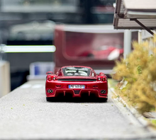 Load image into Gallery viewer, King 1:64 Red Black Rims ENZO Racing Sports Model Diecast Metal Car New Collection