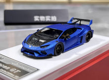 Load image into Gallery viewer, 1:64 Matte Blue LP610 Huracan GT Sports Model Diecast Resin Car New Collection