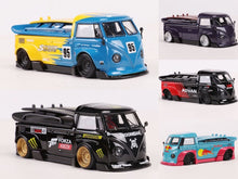 Load image into Gallery viewer, LF 1:64 VW T1 Pickup RWB Sports Model Toy Diecast Metal Car Box BN