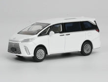 Load image into Gallery viewer, Masdi 1:64 2023 White LM500h Mini Van MPV Sports Model Diecast Metal Car New Collection