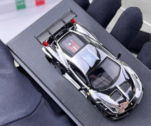 Load image into Gallery viewer, Star 1:64 Plating Silver 458 GT LBWK Racing Sports Model Diecast Metal Car New Collecction