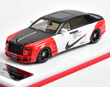 Load image into Gallery viewer, Scalemini 1:64 Black Red Phantom Luxury Sedan Model Diecast Resin Car New Collection