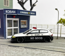 Load image into Gallery viewer, HKM 1:64 JDM Civic EG6 Hatchback Pandem Racing Sports Model Diecast Metal Car