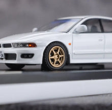 Load image into Gallery viewer, MK 1:64 HEC White Galant VR-4 Sedan Sports Model Diecast Metal Car New Collection
