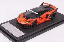 Load image into Gallery viewer, Star 1:64 Orange Aventador LP700-4 GT EVO #53 LBWK Model Diecast Metal Car New