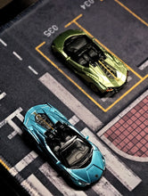 Load image into Gallery viewer, TSC 1:64 Blue Green Sian Super Racing Sports Model Diecast Metal Car New Collection