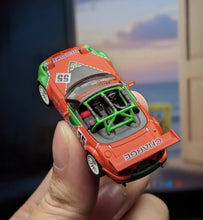 Load image into Gallery viewer, Liomio 1:64 Orange MX5 Miata Roadster Touring #55 Model Diecast Metal Car New Collection