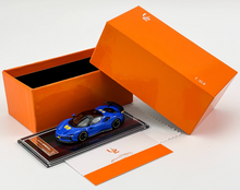 Load image into Gallery viewer, U2 1:64 Blue SF90XX Stradale Racing Sports Model Diecast Resin Car New Collection