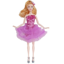 Load image into Gallery viewer, Barbie Doll Clothing 11.5" Girl Wear Evening Short Dress Party Outfit 1/6 Headware