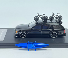 Load image into Gallery viewer, YS 1:64 Black E Class S124 EVO2 Wagon Sports Model Diecast Metal Car New Collection