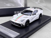 Load image into Gallery viewer, LT 1:64 White 812 Novitec N-Largo Racing Sports Model Diecast Metal Car New Collection