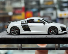 Load image into Gallery viewer, GRYNING 1:64 White R8 GT Racing Sports Model Diecast Resin Car New Collection