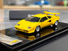Load image into Gallery viewer, Deepmaker 1:64 Yellow Countach LP5000s Sports Model Diecast Resin Car New Collection