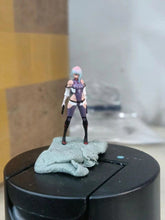 Load image into Gallery viewer, 1:64 Painted Figure Model Miniature Resin Diorama Sand Punk Girl Standing Cool Collection