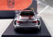 Load image into Gallery viewer, DCM 1:64 Silver RS6 2NCS Wagon Widebody Kit Sports Model Diecast Metal Car New Collection