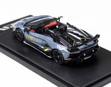 Load image into Gallery viewer, RM 1:64 Grey Aventador svj #63 Sports Model Diecast Metal Car BN