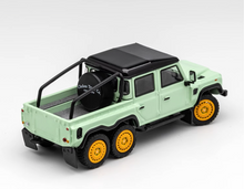 Load image into Gallery viewer, GCD 1:64 Green ORV Defender 6x6 Pickup Truck SUV Model Diecast Metal Car New