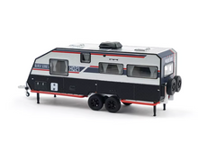 Load image into Gallery viewer, XCARTOYS 1:64 Black Series HQ21 Off Road Trailer RV Model Diecast Metal Car