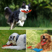 Load image into Gallery viewer, Dog Squeaky Toys Chew Rubber Crocodile Pet Play Fetch Reduce Anxiety Durable PET