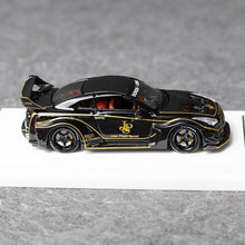 Load image into Gallery viewer, DK 1:64 Black GTR R35 RR Racing Sports Model Diecast Metal Car New Collection
