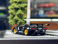 Load image into Gallery viewer, Minigt 1:64 Black Countach LB #41 Racing Sports Model Diecast Metal Car New Collection