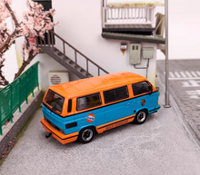 Load image into Gallery viewer, Master 1:64 Gulf VW B32 T3 Multivan Van Camper Diecast Model Metal Car New