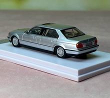 Load image into Gallery viewer, DCM 1:64 Silver 1998-01 E38 L7 728il Luxury Sedan Model Diecast Metal Car New