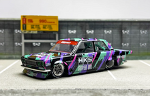Load image into Gallery viewer, MINIGT 1:64 Datsun 510 HKS V1 Pro Wagon Sports Model Diecast Metal Car #068